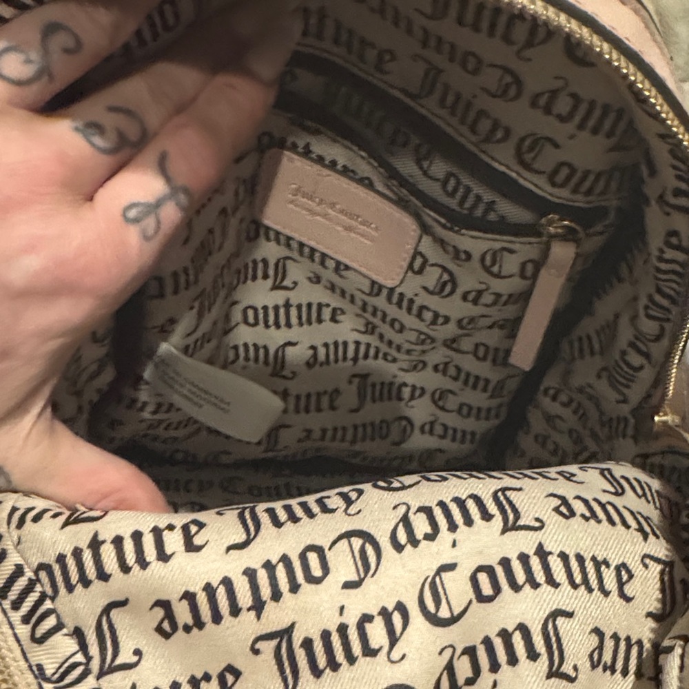 Juicy Couture Beige Quilted Backpack - Picture 7 of 10